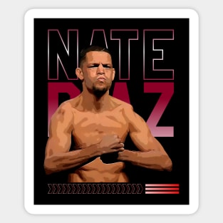 Nate Diaz Sticker